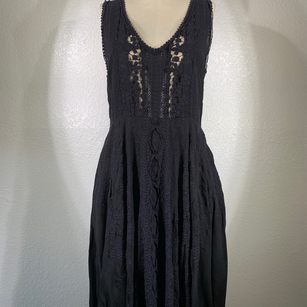 Johnny Was Ether Swing Rayon Dress Sz S NWT
